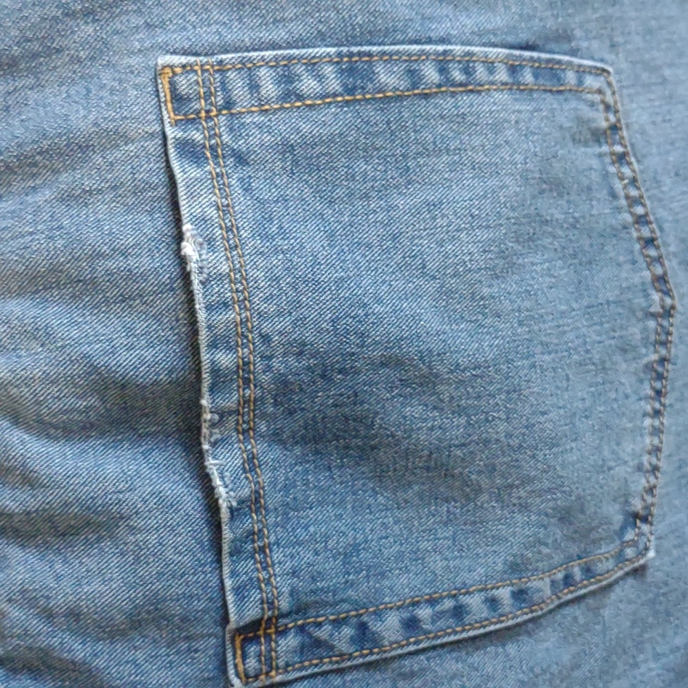 Terra & and Sky high rise plus sized denim jean shorts 2x 20W-22W New with tags! - Picture 7 of 10